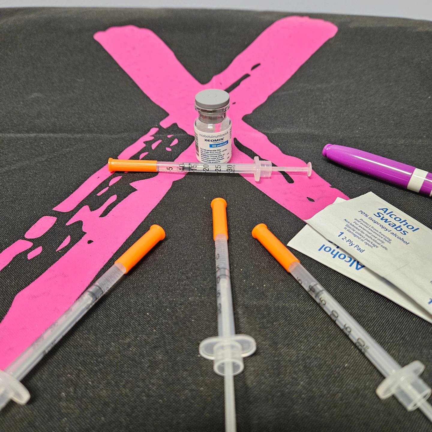 Neuromodulator injection treatment